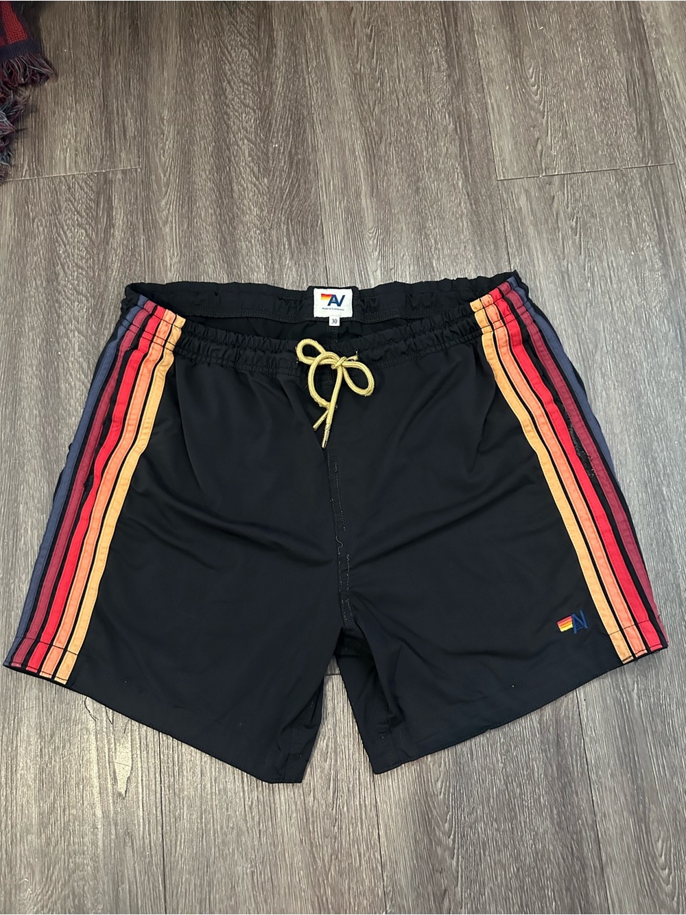 Aviator Nation 5-Stripe Board Shorts Size 30